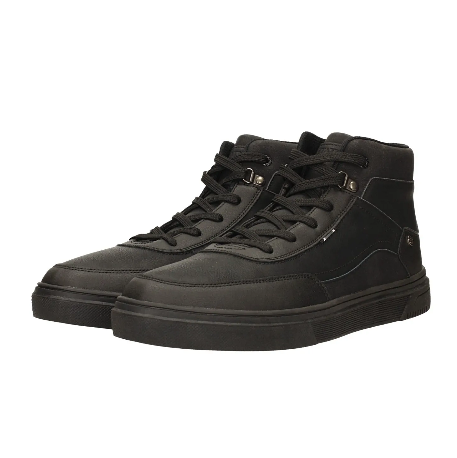 Sneakers con suola in gomma.