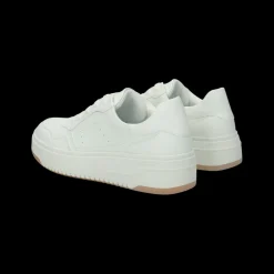 Sneakers con tomaia traforata.Tacco alto 3 cm