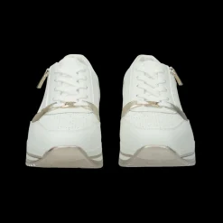 Sneakers con zip laterale.Tacco alto 3 cm