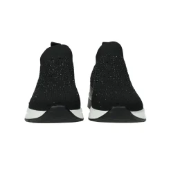 Sneakers in tessuto. Tacco alto 5 cm