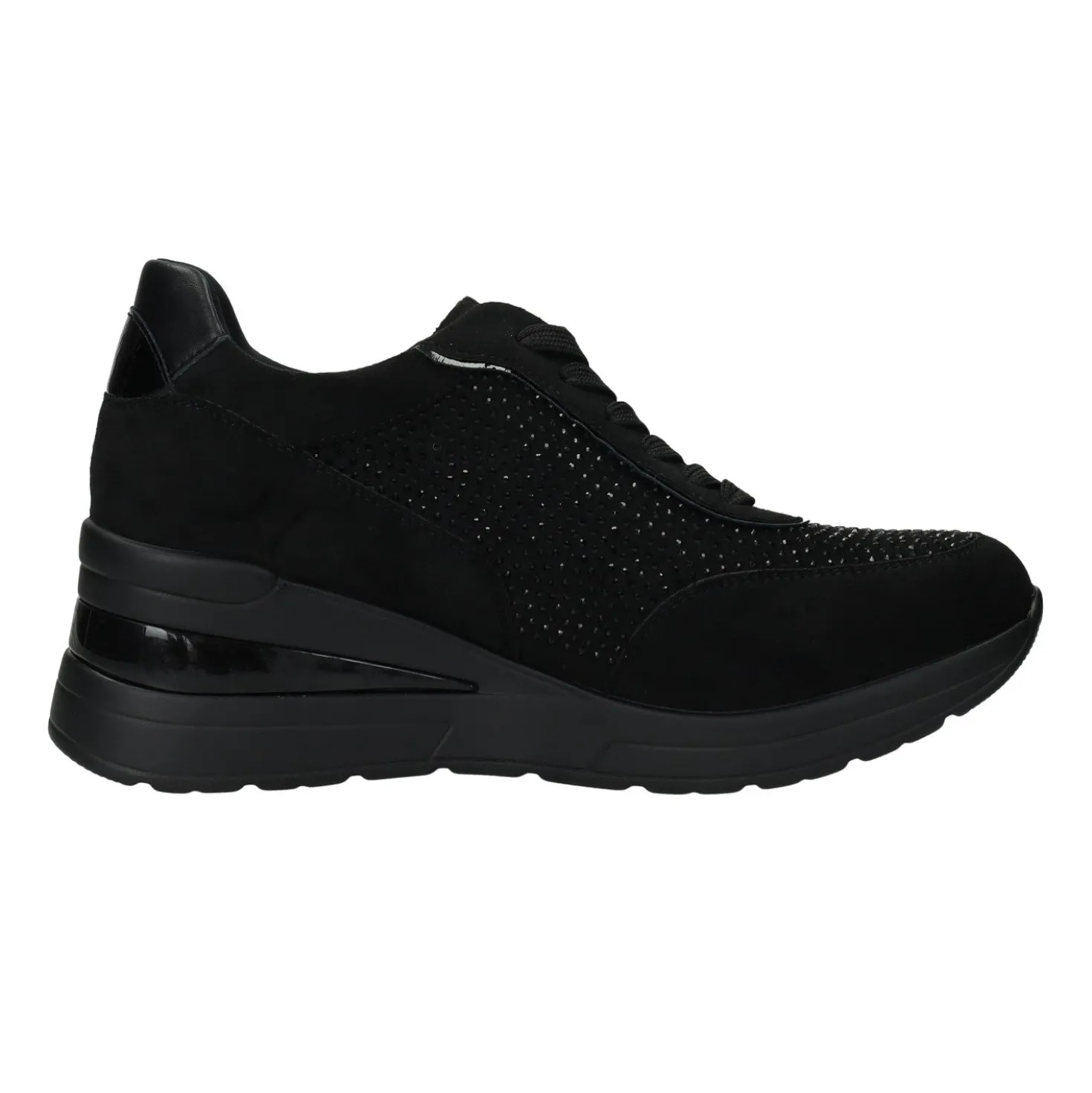 Sneakers in tessuto. Tacco alto 6 cm
