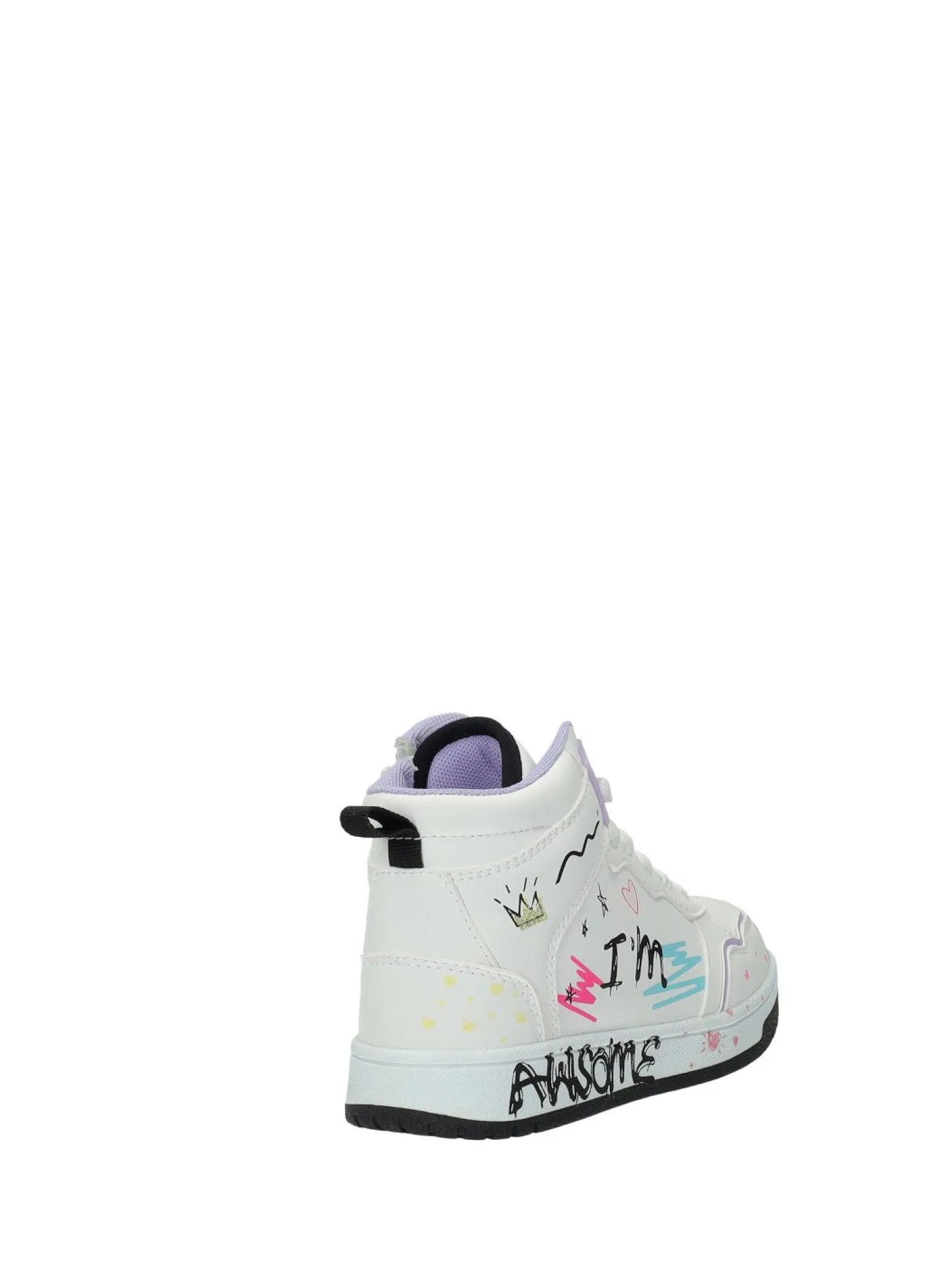 Sneakers kids con suola gomma