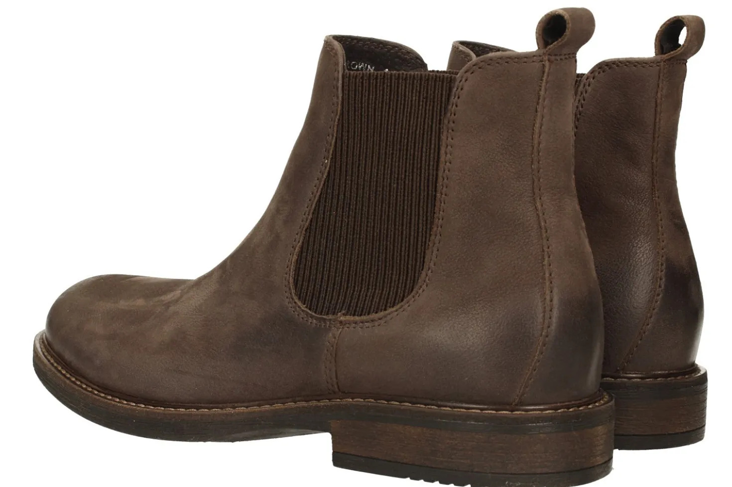 Stivaletti chelsea in vero suede