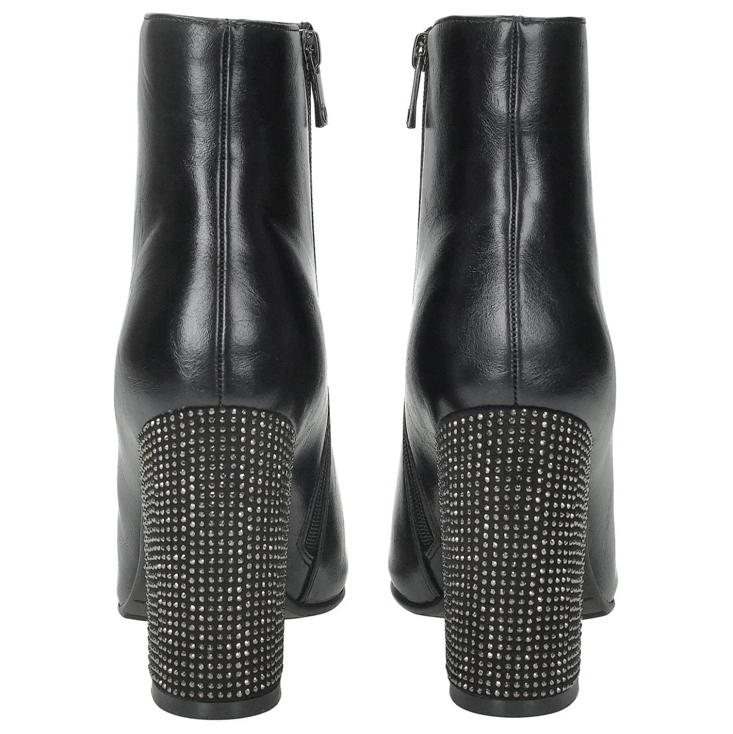 Stivaletti con cerniera. Tacco alto 9cm