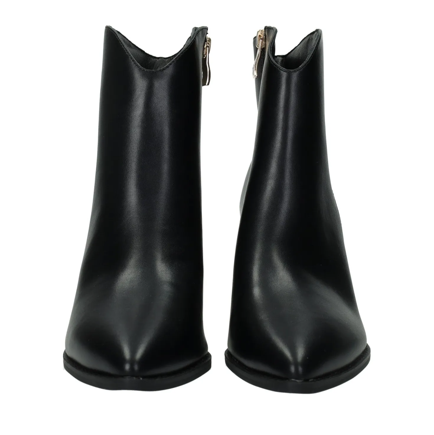Stivaletti con cerniera. Tacco alto 8cm