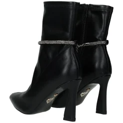 Stivaletti con cordino in strass.Tacco alto 9cm