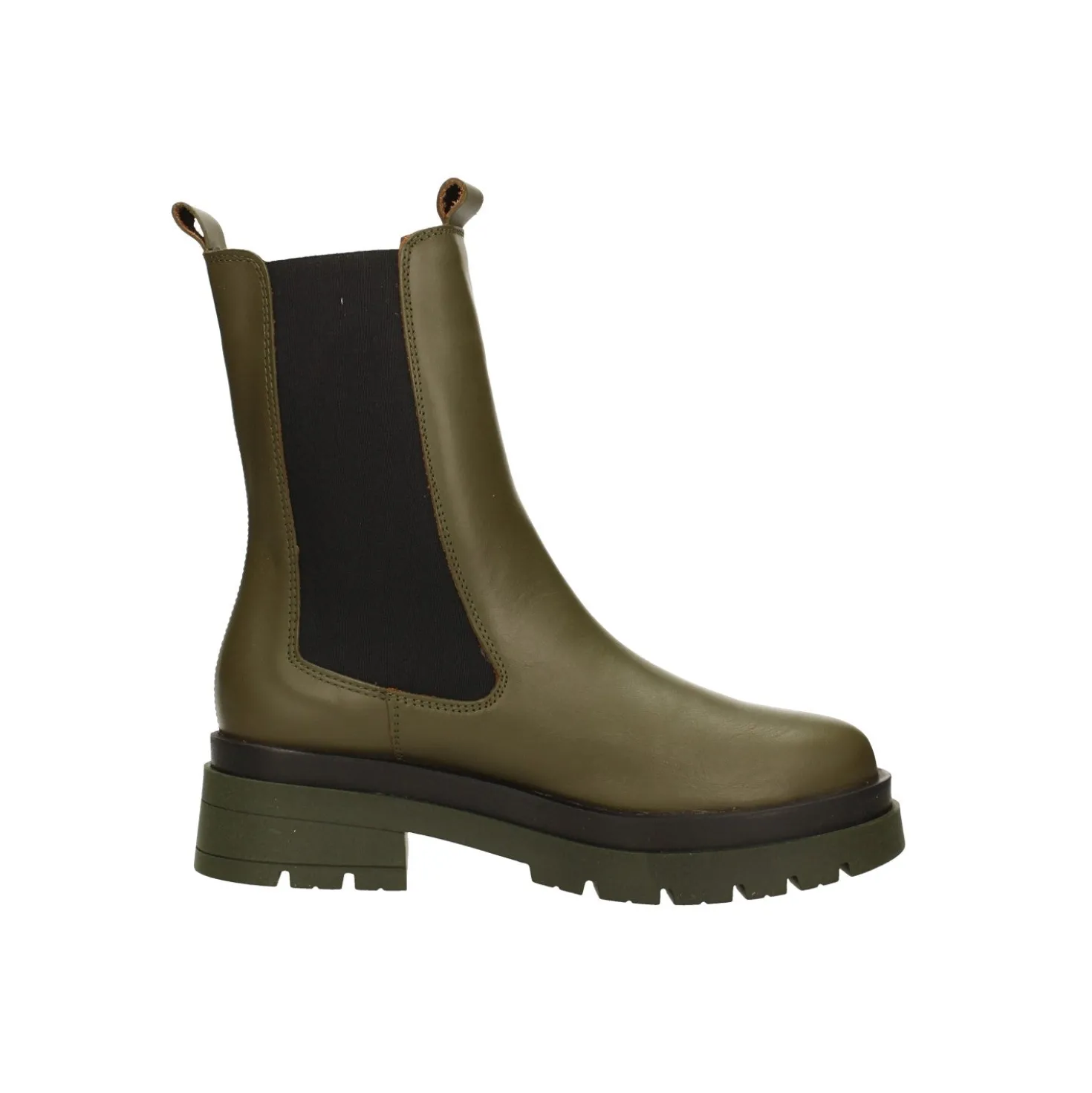 Stivaletti in vera pelle. Tacco alto 5cm