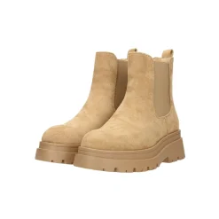 Stivaletti platform scamosciati. Tacco alto 5cm