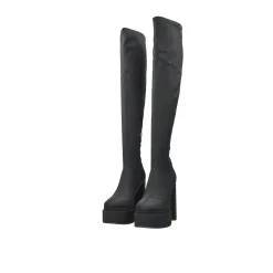 Stivali altezza ginocchio.Tacco alto 13cm