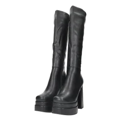 Stivali altezza ginocchio.Tacco alto 12cm