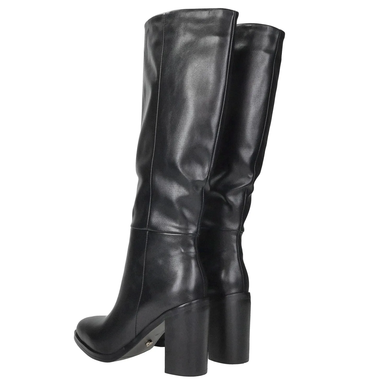 Stivali con tacco chunky. Tacco alto 7cm