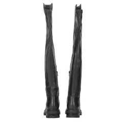 Stivali cuissardes svasati. Tacco alto 3cm