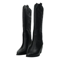 Texani neri. Tacco alto 7cm